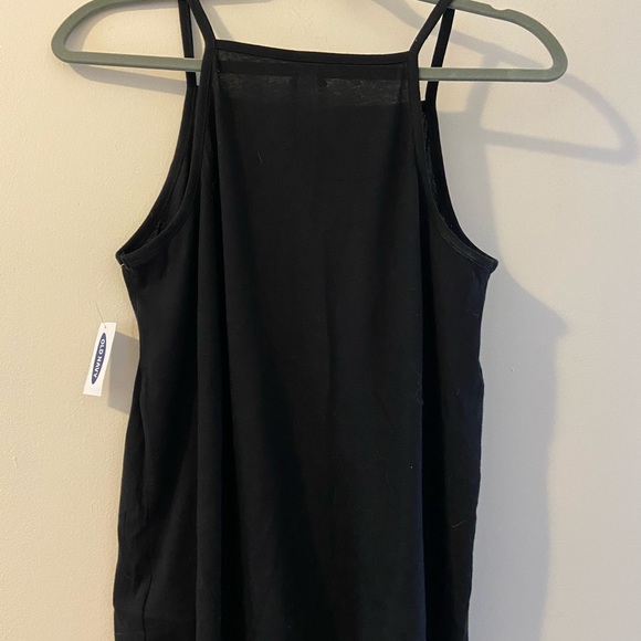 Old Navy black and white high neck tanks - Picture 2 of 4